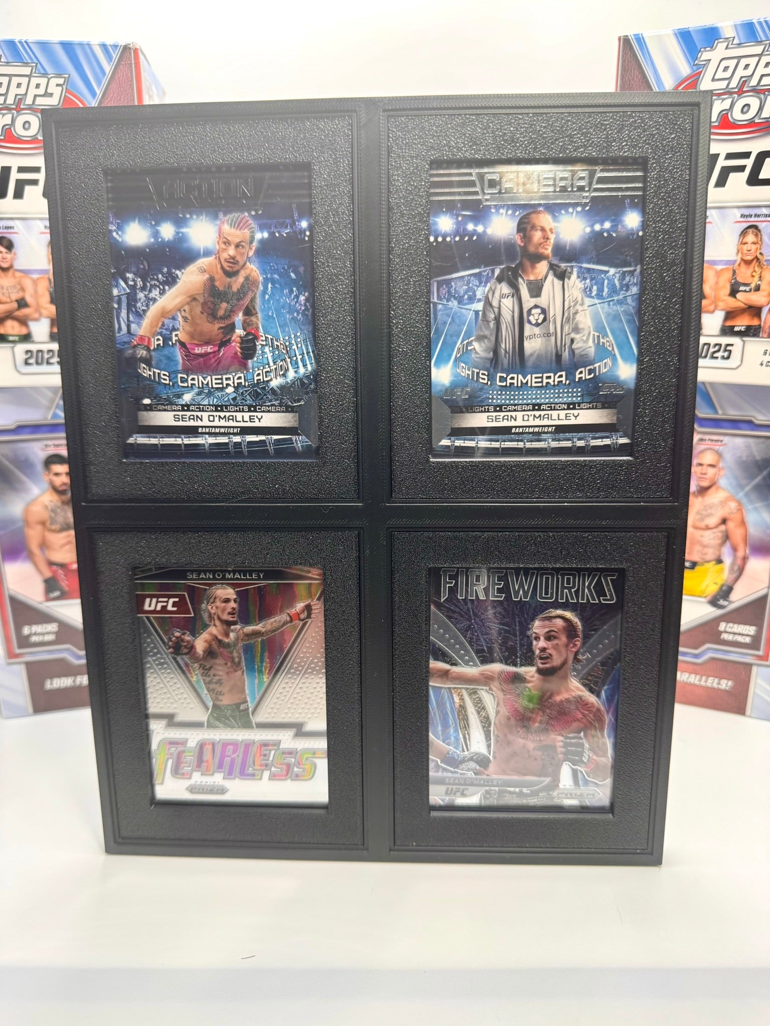 4-Card Wall Mount Frame